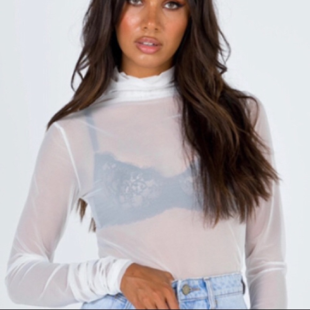 Princess polly see thru top